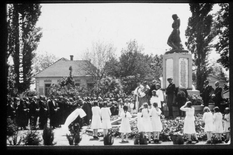 Einweihung Kriegerdenkmal 1933