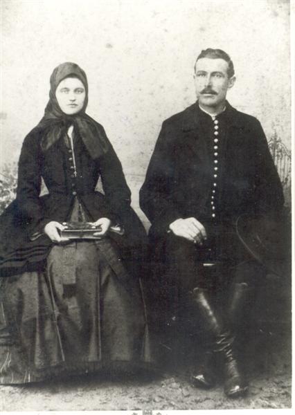 Billed Johann und Katharina Gilde geb_Mann 1889